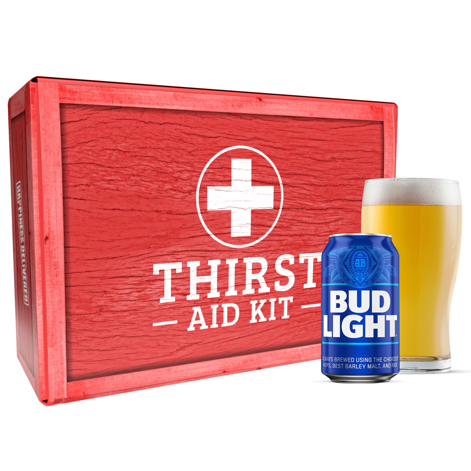 Get Well Gift Basket for Man, Get Well for Men, Bud Light Gifts - www.GiveThemBeer.com