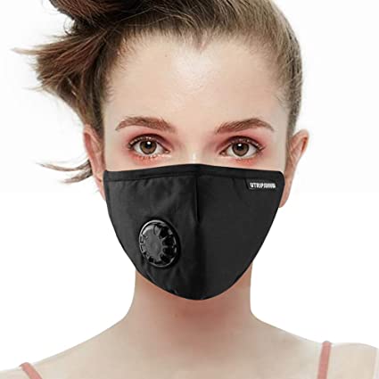 face mask with valve 1