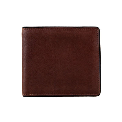 Nappa Leather Slim Bifold Wallet with Money Clip