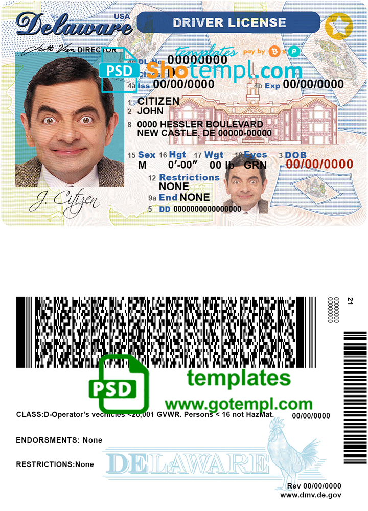 drivers license template torrent