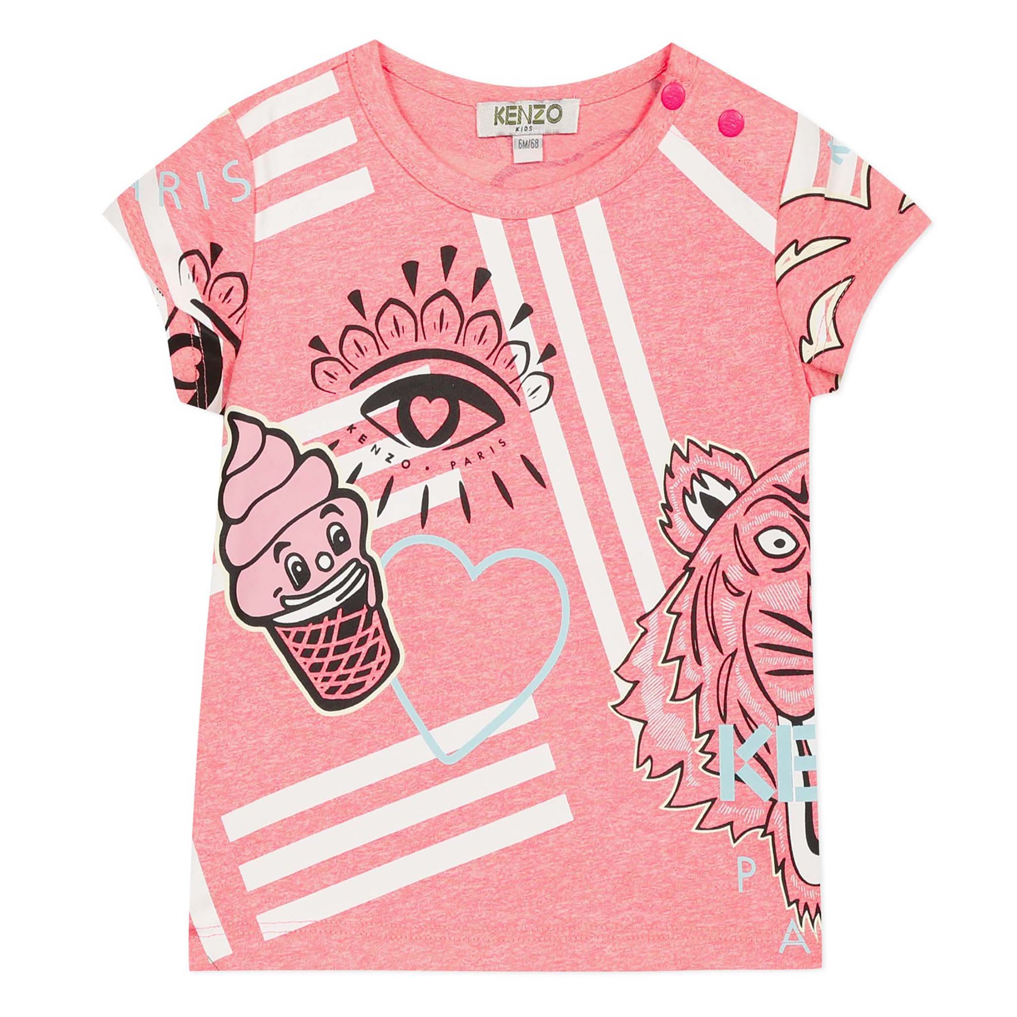 pink kenzo shirt