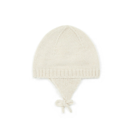 Kids Bonton Checkerboard Beanie - Rose Wood Pink