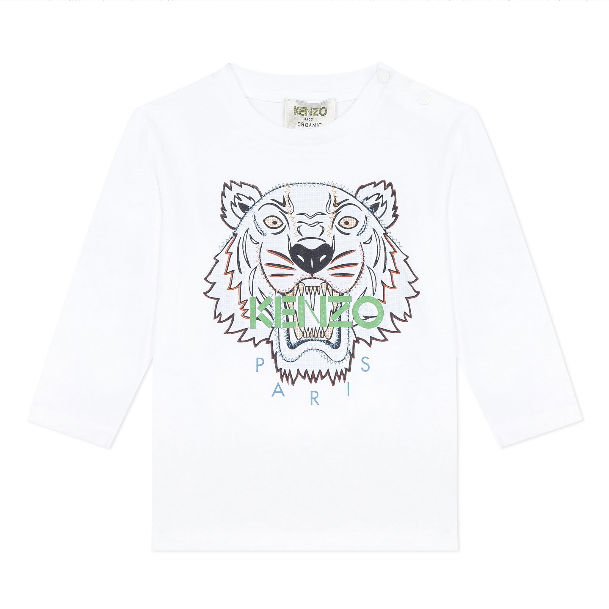 all white kenzo t shirt