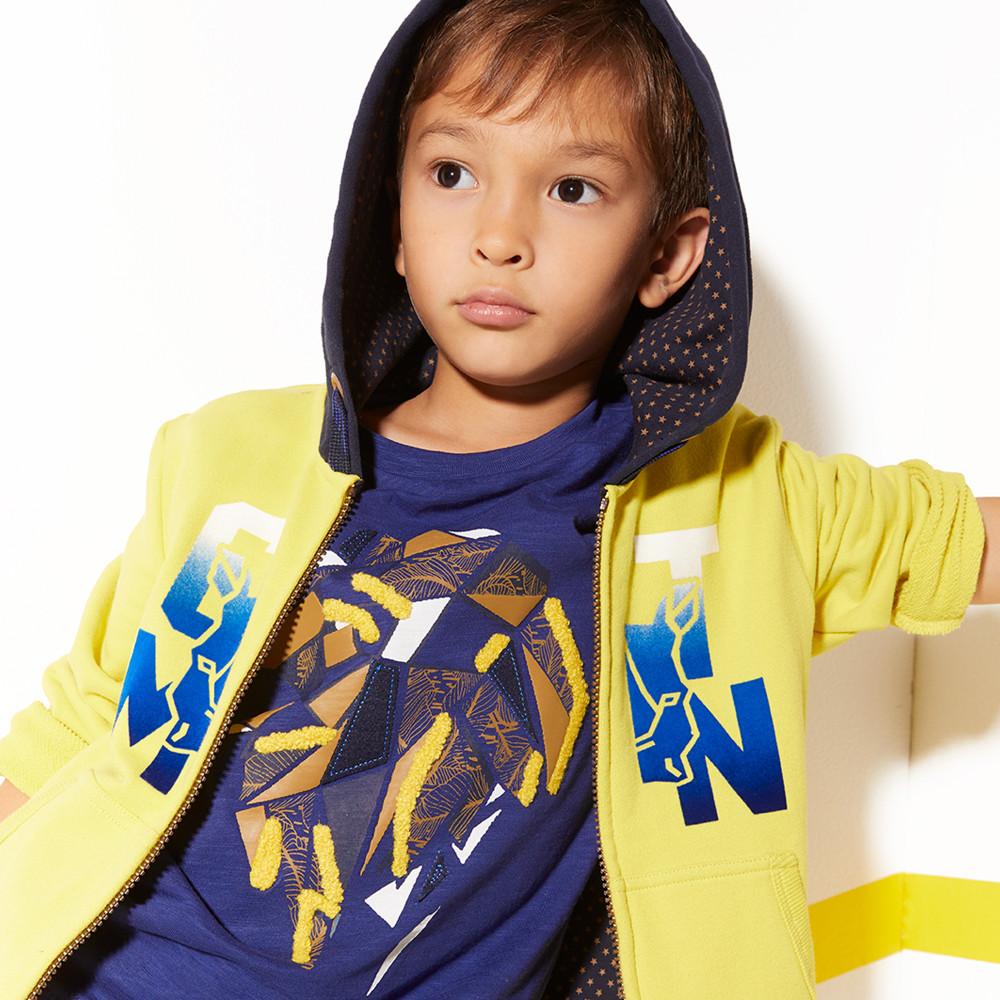 Kid Boy Blue T-Shirt CQ10114-44| Catimini – Kidiliz USA