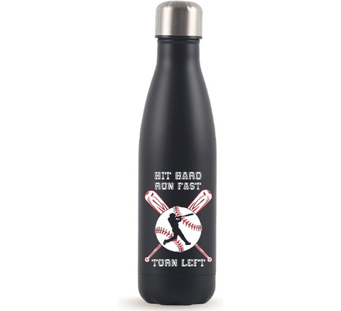 17oz Stainless Steel Hit Hard Run Fast Bottle