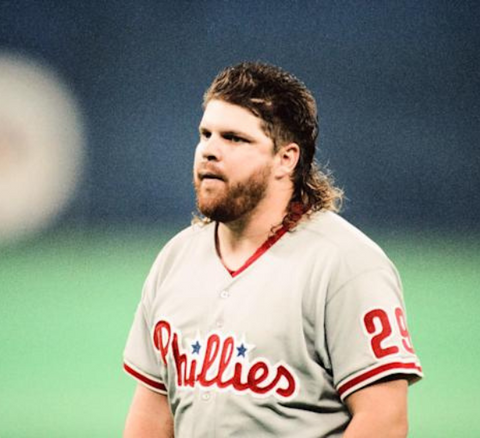 80's baseball mullet