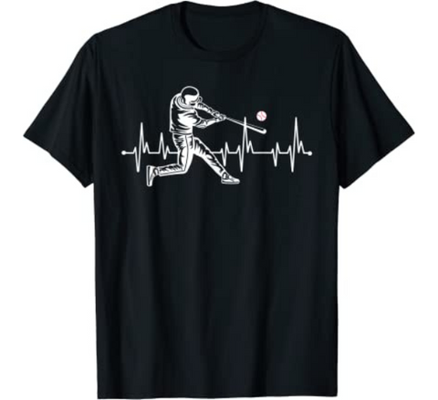 Baseball Heartbeat Shirt