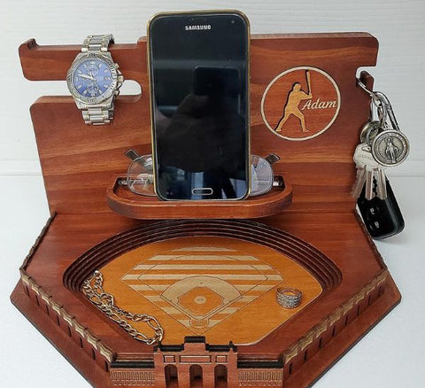 Baseball Stadium Desk Organizer