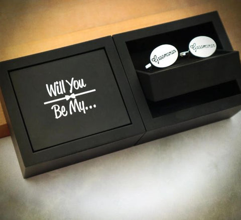 Custom Wedding Cufflinks