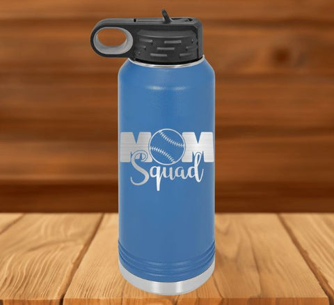 Mom Squad Water Bottle