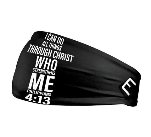 Philippians 4:13 Cross Headband