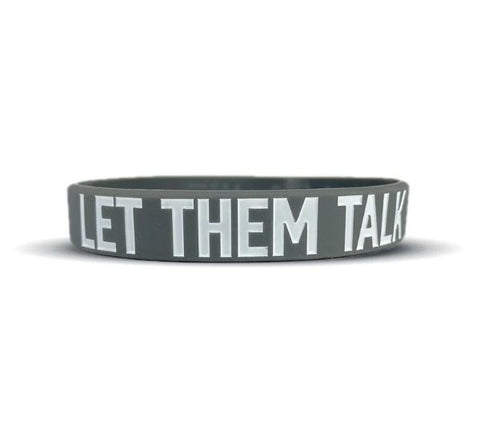 LET THEM TALK Wristband