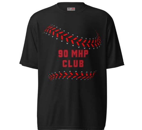 90 MPH Pitchers Club T-shirt