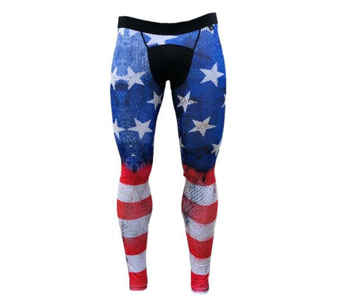 Old Glory Compression Tights