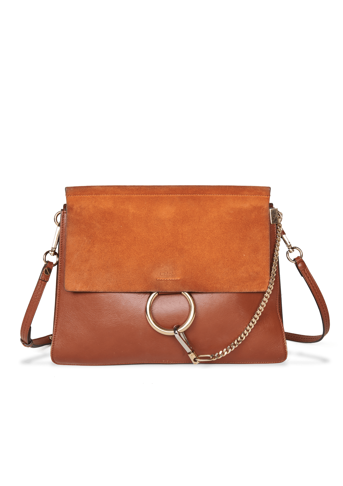 Mini Monceau Crossbody Bag in Tan Smooth Leather en 2023