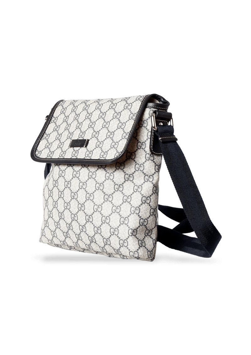 gucci supreme crossbody messenger bolsa