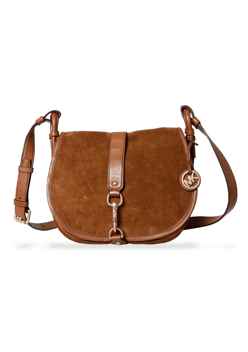 michael kors saddle bolsa