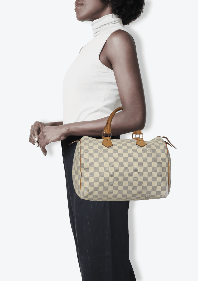 Bolsa Louis Vuitton Speedy 35 Damier Ebene - Inffino