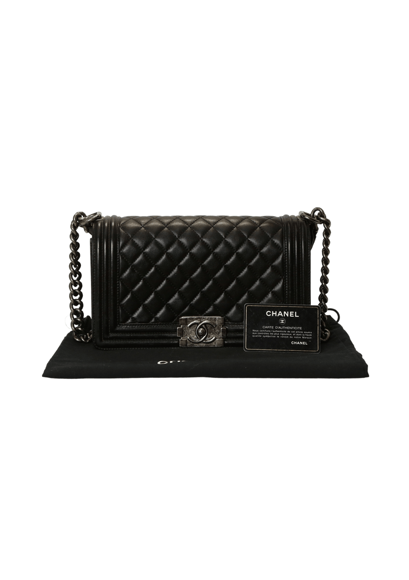 Mini flap bag Lambskin black  Fashion  CHANEL