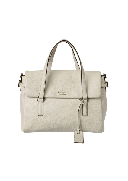 Bolsa Kate Spade Leather Handle Bag Branca Original – Gringa