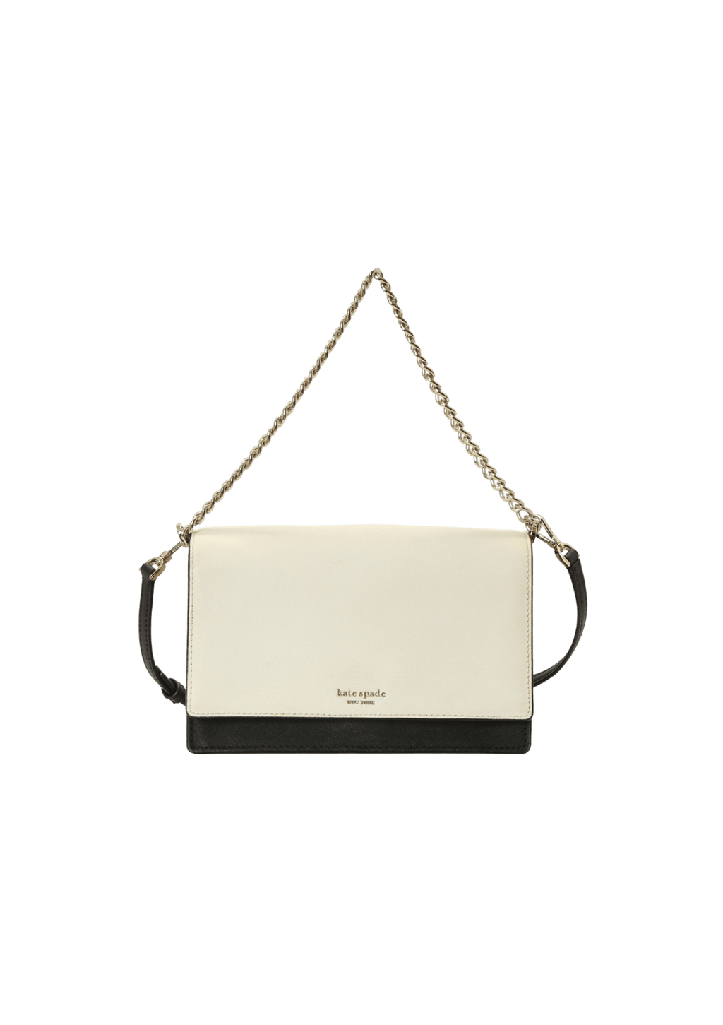 Bolsa Kate Spade Saffiano Leather Crossbody Branca Original – Gringa