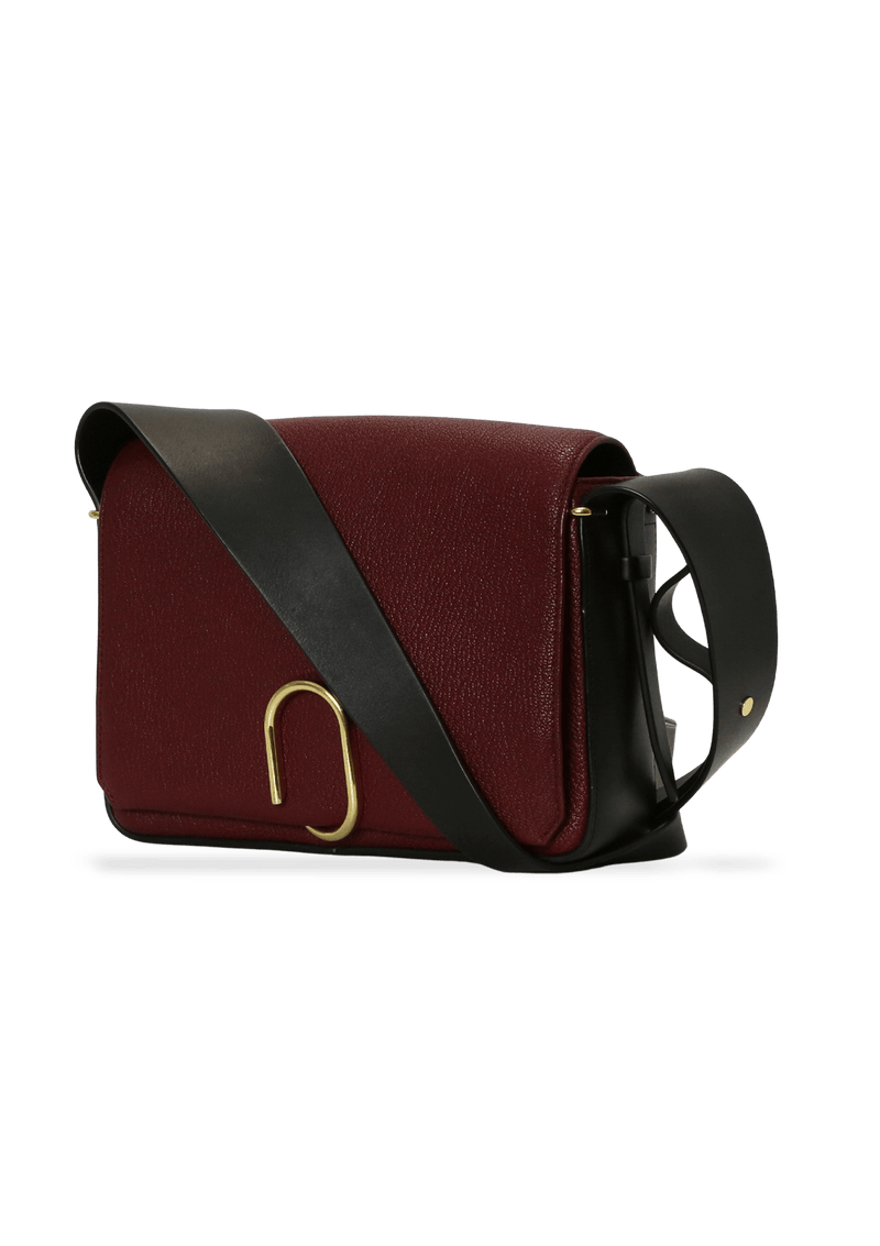 leather messenger bolsa purse