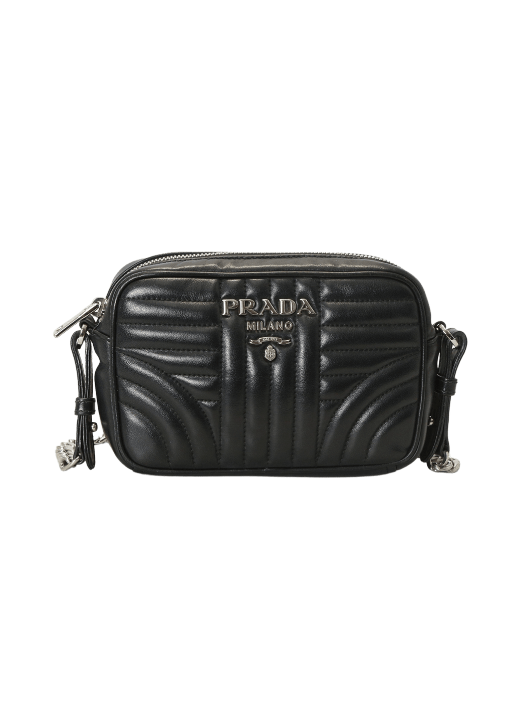 Bolsa Prada Diagramme Camera Bag Preta Original – Gringa