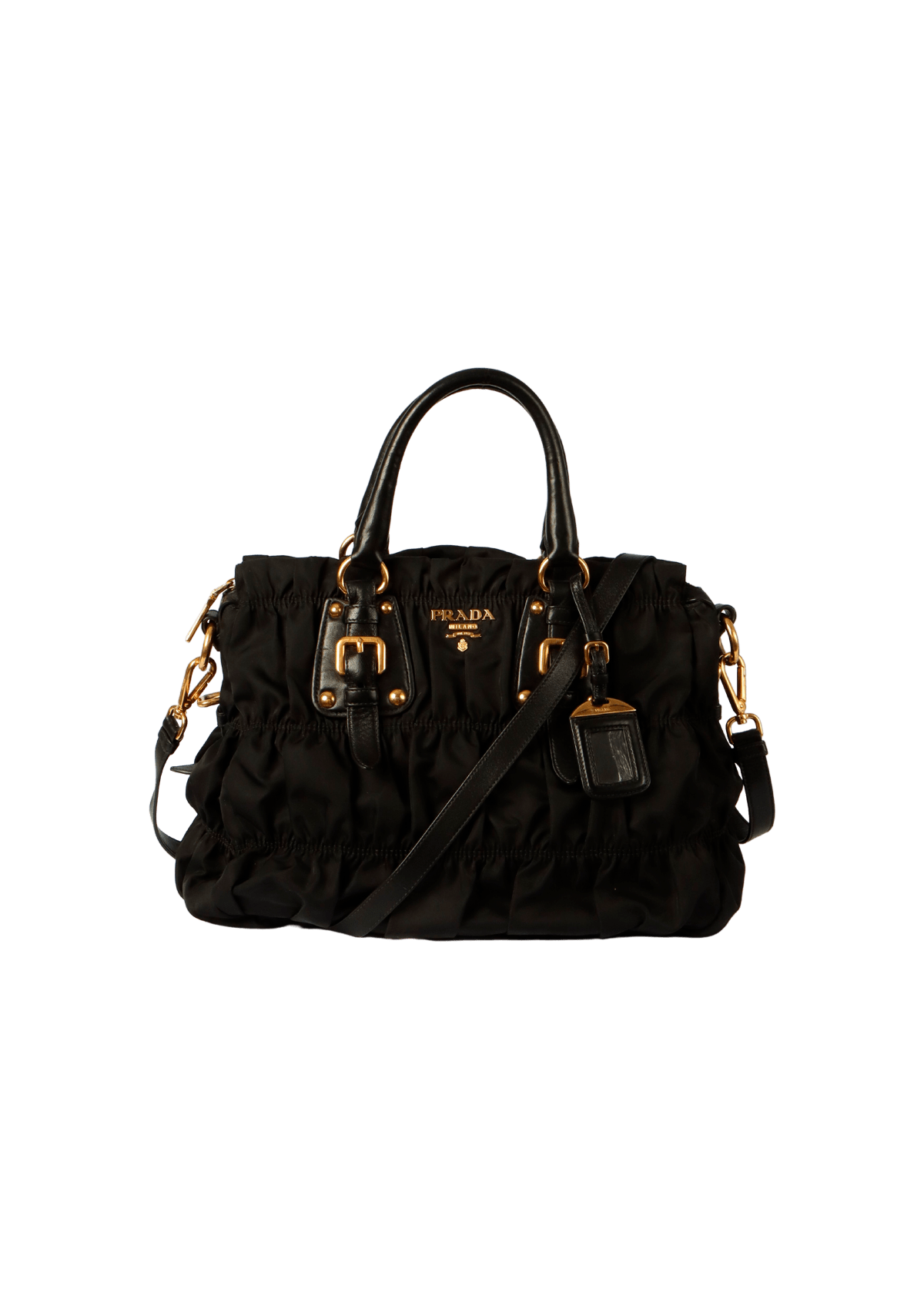 PRADA Glace Calf Robot Shoulder Bag