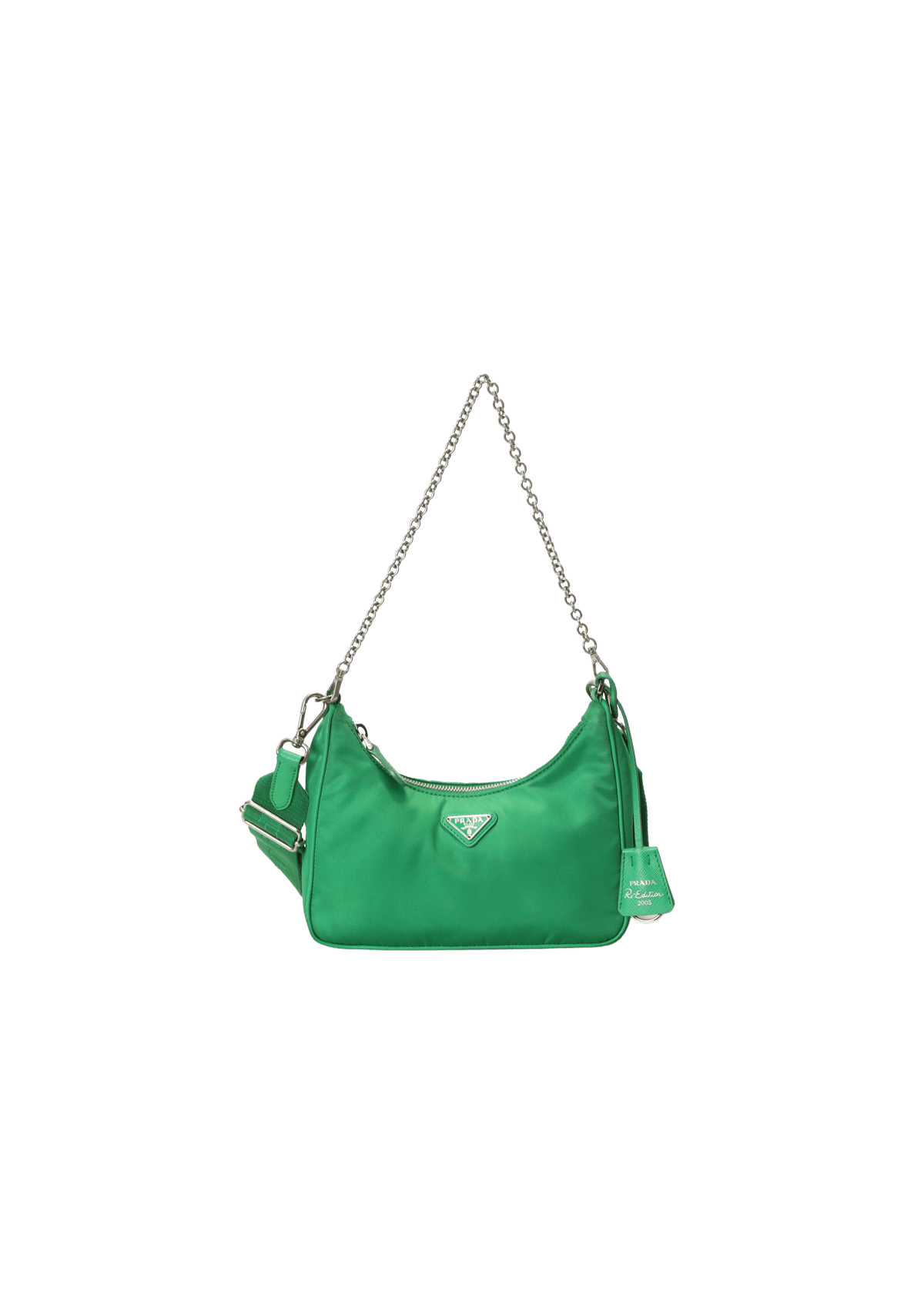 Bolsa Prada Hobo Multi Pochette Nylon Preta Top Premium