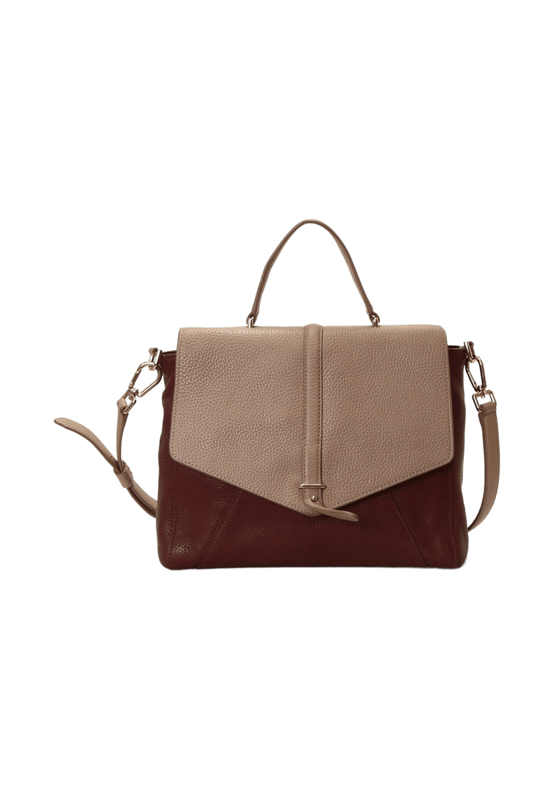 Bolsa Tory Burch 797 Satchel Bag Vinho Original – Gringa