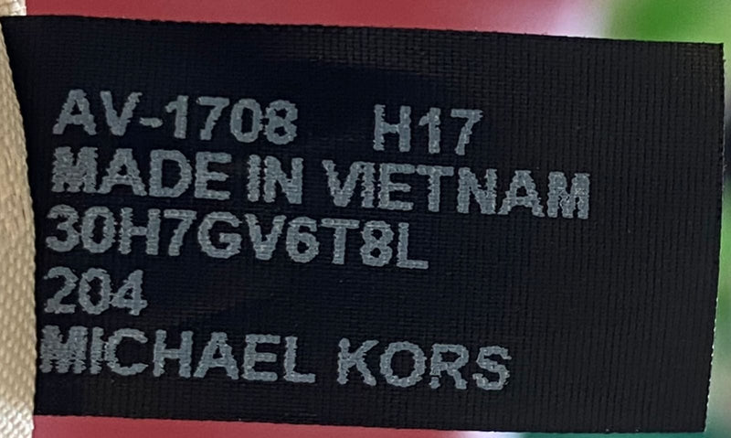 Bolsa Michael Kors Leather Voyage Tote Vermelha Original – Gringa