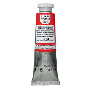 Lukas Berlin Water Mixable Oil Burnt Umber 200 ml Tube