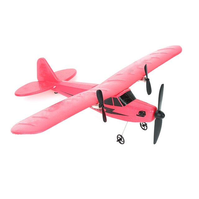 pink toy airplane