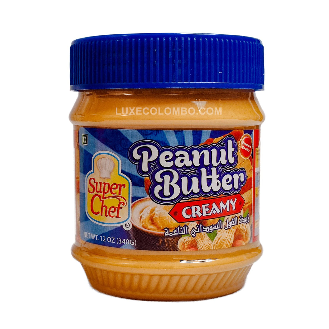 Creamy peanut butter 340g - super chef