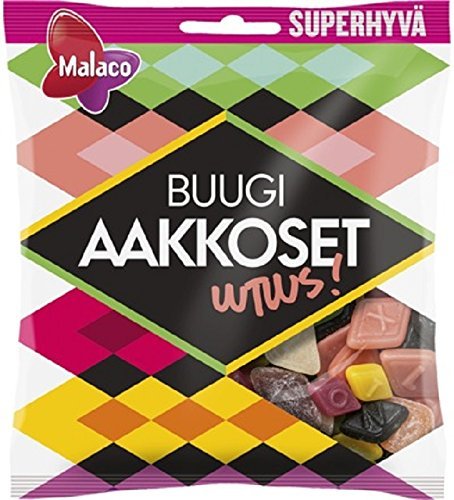 Malaco Aakkoset Buugi - Original - Swedish - Fruity - Licorice - Alpha |  NineLife - United Arab Emirates