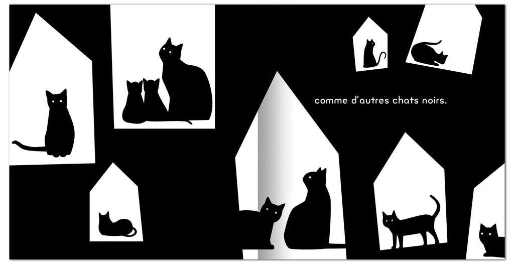 Chat Noir Chat Blanc Editions Memo