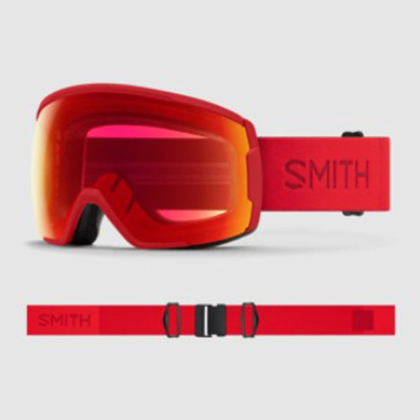 ふるさと納税 Smith Goggle Smith Mag Skyline XL XL Asia I/O Fit Snow Goggles  Lava/ChromaPop Everyday Red Mirror