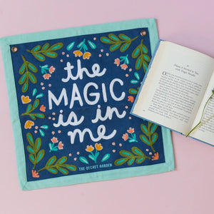 The Magic Is in Me Canvas Banner - Little Luxuries of Mackinac Island