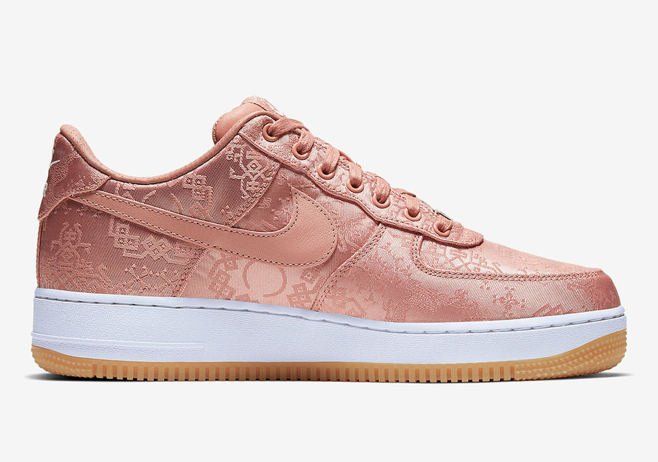 nike air force one rose gold