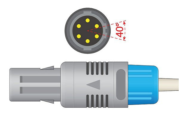 Mindray > Datascope Compatible SpO2 Adapter Cable