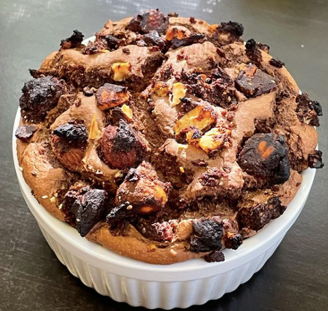 @Alysoats chocolate hazelnut baked oats