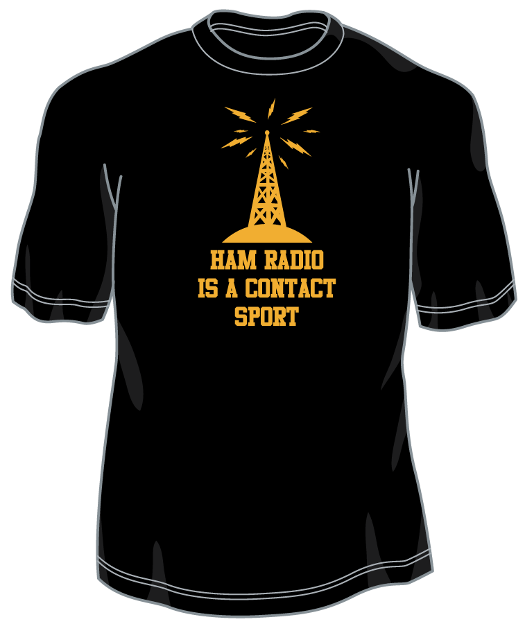 T115 - Ham Radio is a Contact Sport – Hip Ham Shirts