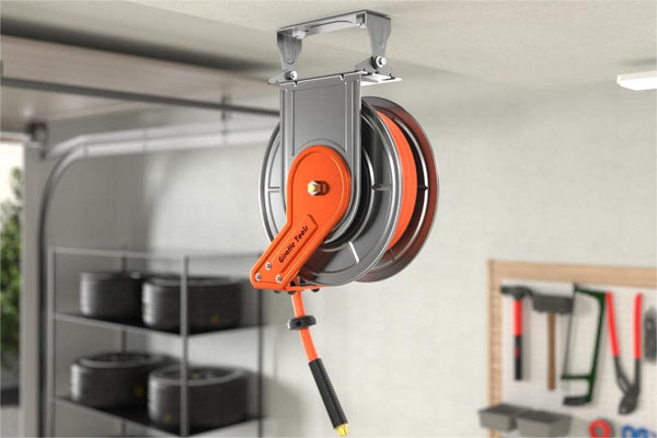 Search retractable airline hose reels