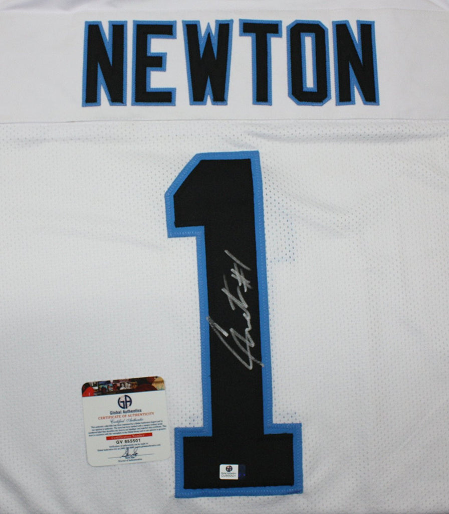 cam newton jersey autographed