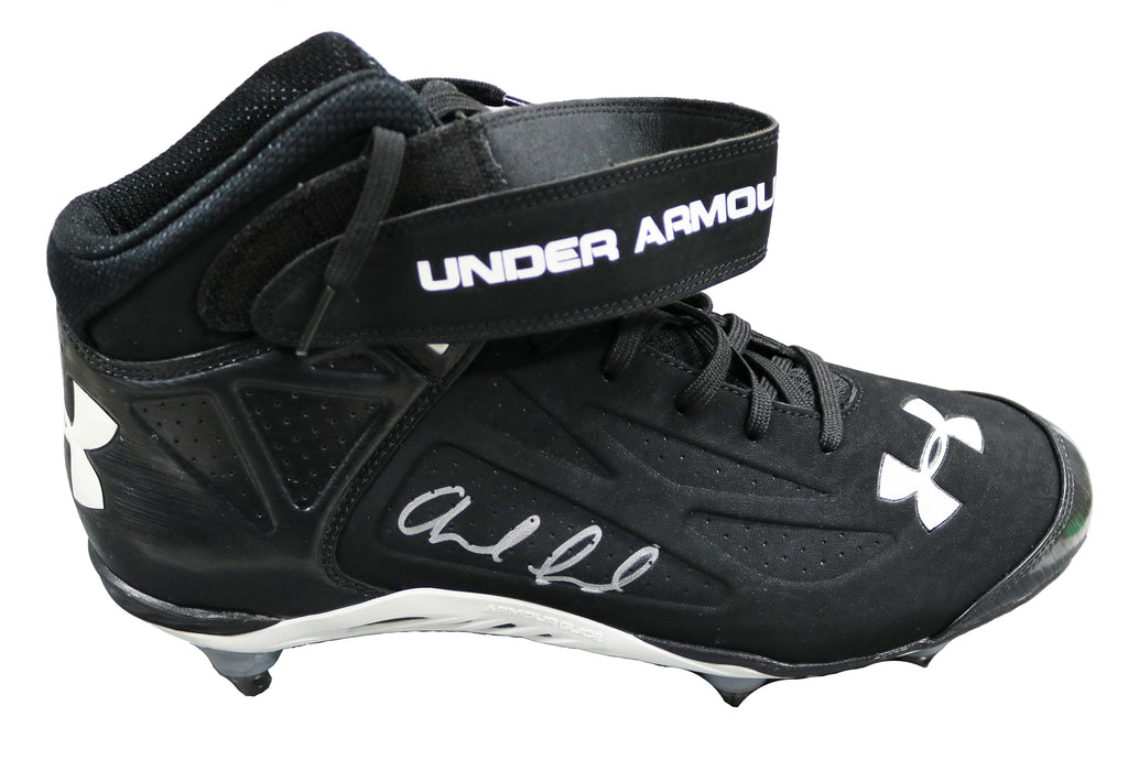 Luck Indianapolis Autographed Under Armour Cleat – Sports-Autographs.com