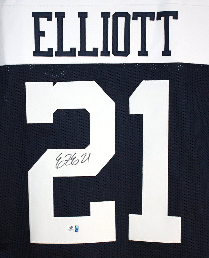 zeke elliott signed jersey