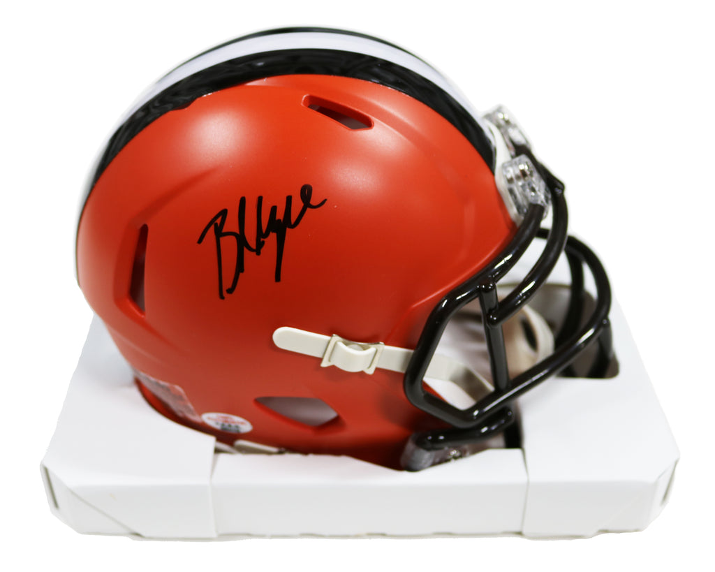 Lids Jarvis Landry Cleveland Browns Fanatics Authentic Autographed Riddell  Flat White Alternate Revolution Speed Authentic Helmet