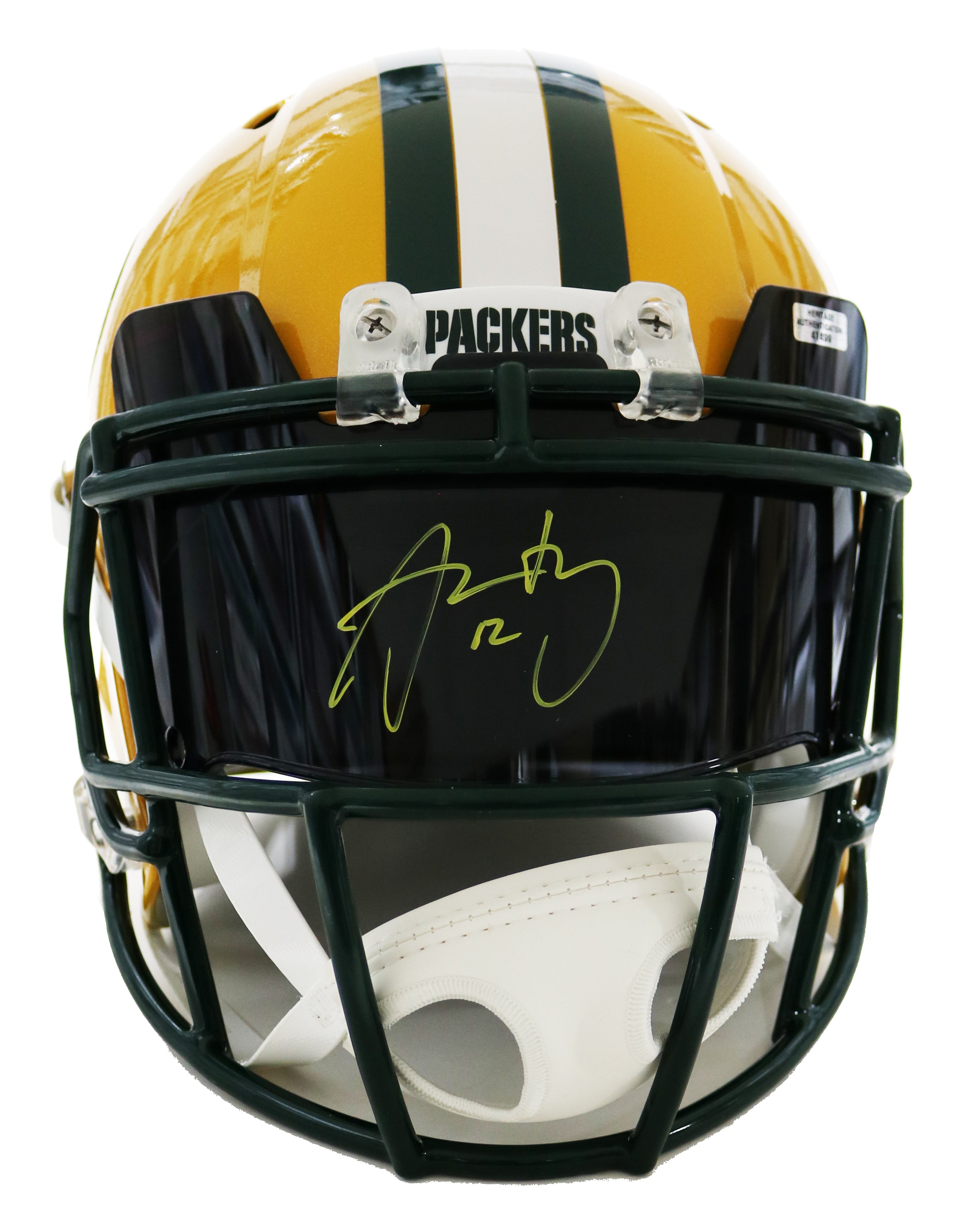 Aaron Rodgers Green Bay Packers Signed Autographed White #12