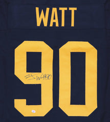 T. J. Watt Pittsburgh Steelers Signed Autographed Black #99 Custom Jersey PAAS COA