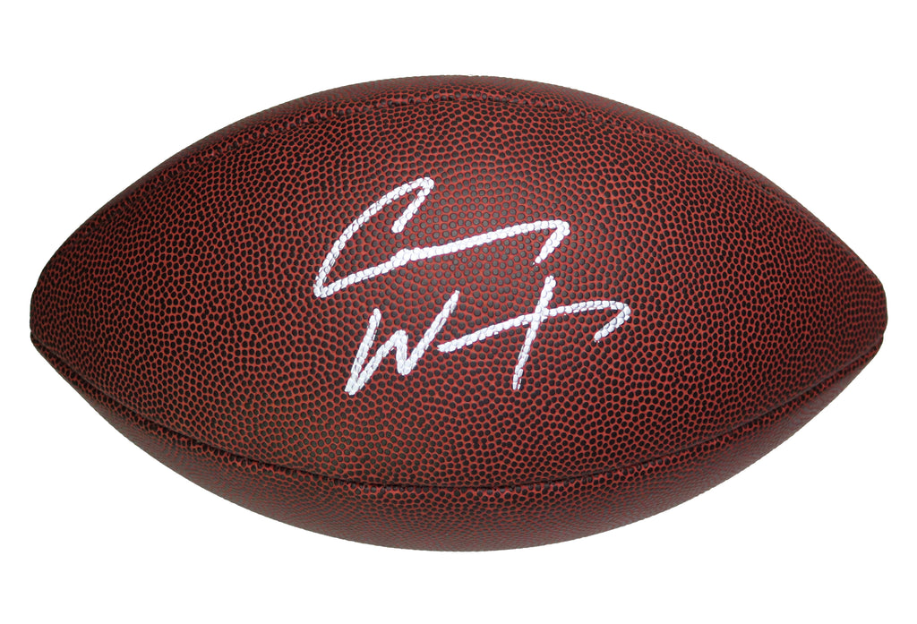 Carson Wentz Signed The Duke Official NFL Game Football Inscribed AO1  (Fanatics)